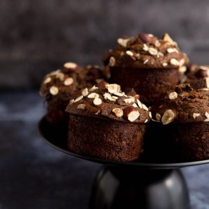 Muffins au café, à la datte et au chocolat