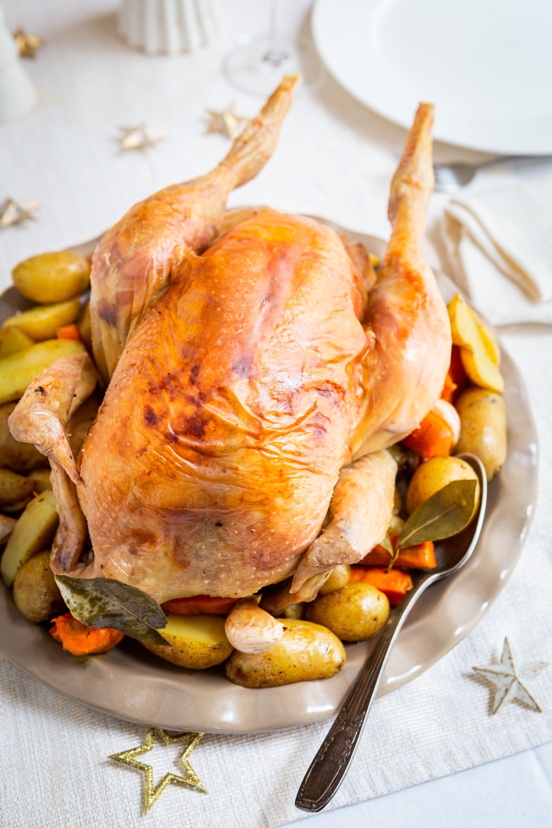 Poulet rôti de Noël