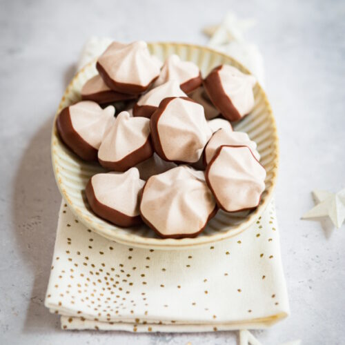 Comment faire de petites meringues au chocolat ?